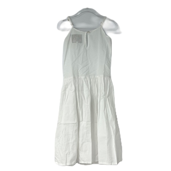 NWOT Love By Nellgstella Girls White Slip Dress sz 4 Spring summer vacation fun - Picture 2 of 10